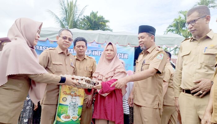 Pemkab Pidie Gelar Pasar Murah Kendalikan Inflasi