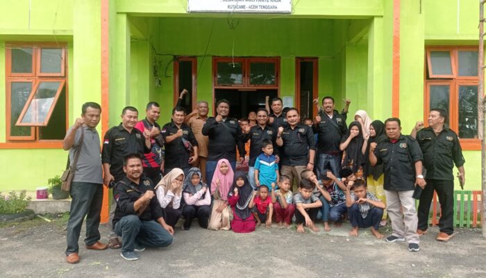 Sambut HPN, PWI Agara Santuni Anak Yatim