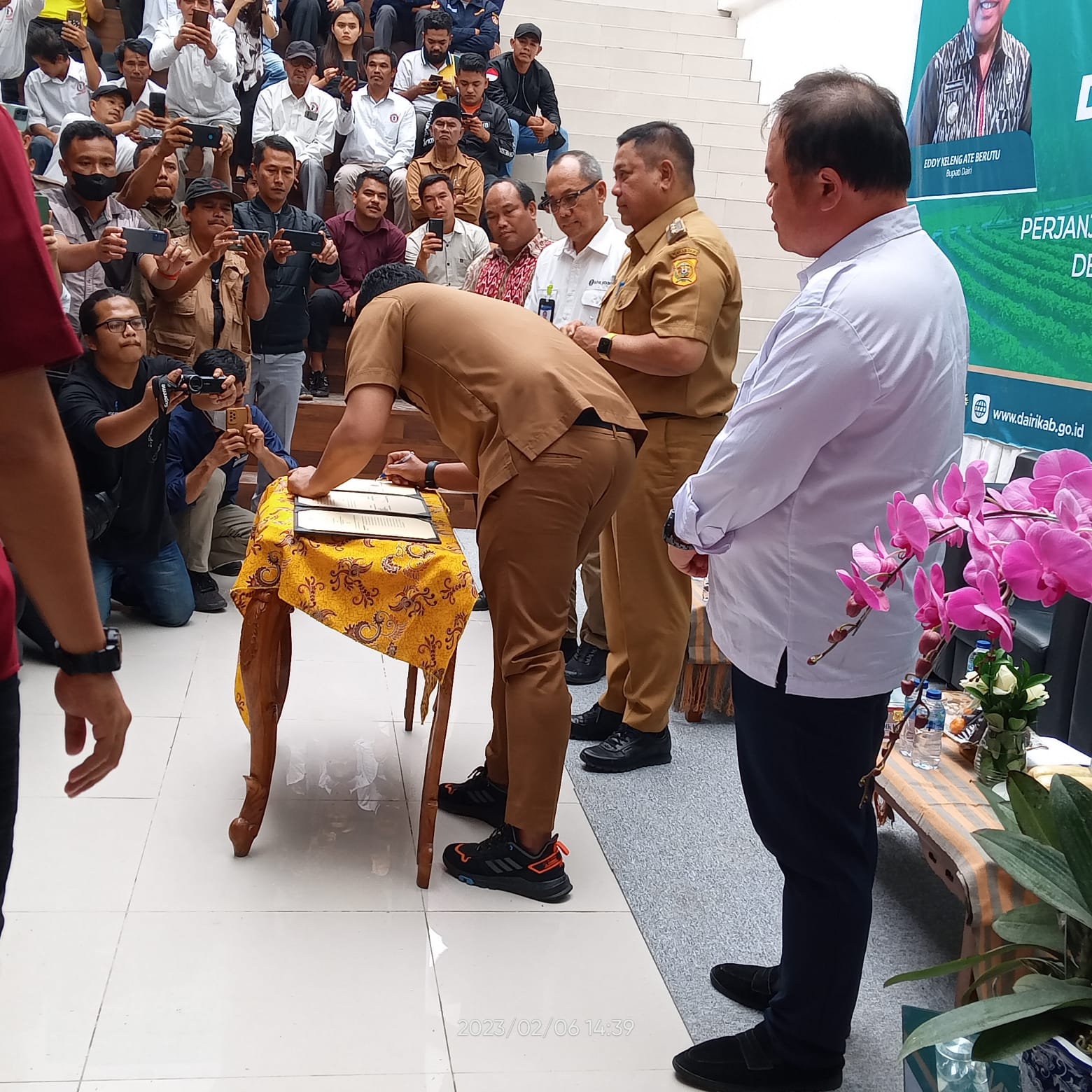 Dua Pemerintahan MoU Bidang Pangan