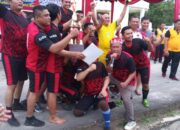 PWI-Polres Batubara Gelar Turnamen Sepakbola Dan Potong Kue HPN 2023