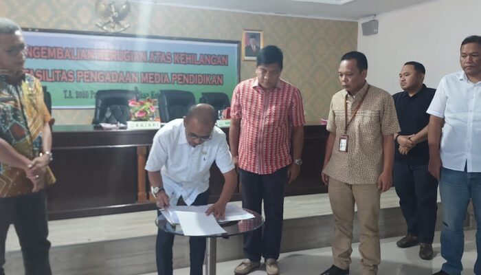 16 SDN Di Binjai Kembalikan Kerugian Negara