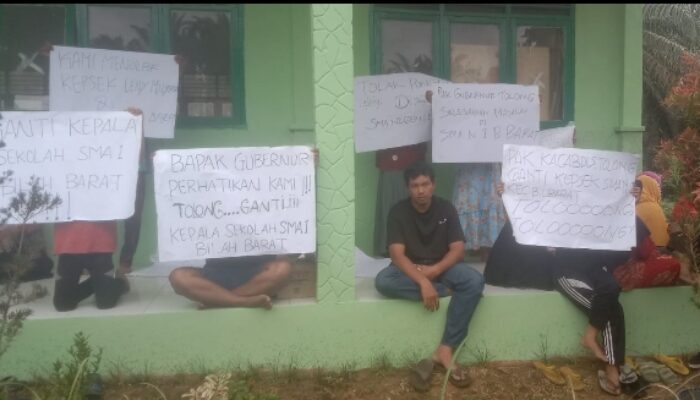 Status Kepala SMAN 1 Bilah Barat, Menunggu Hasil Rekomendasi