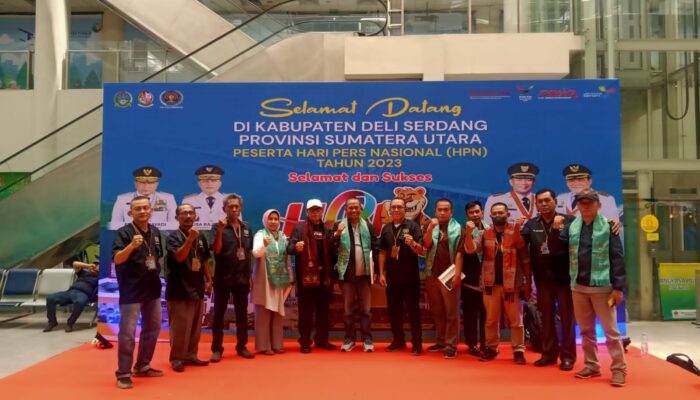 Peserta HPN Sampaikan Terimakasih Sambutan PWI Deliserdang