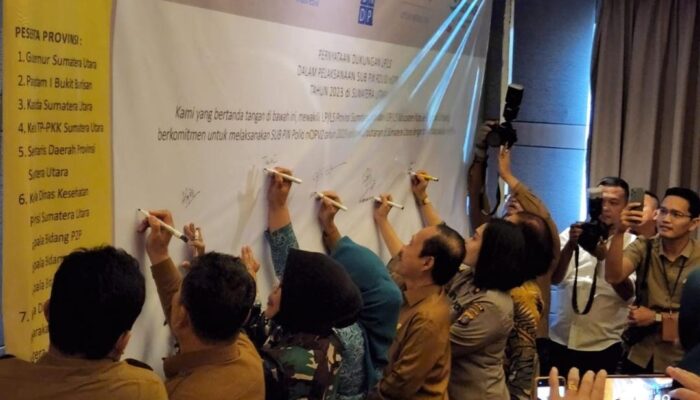 Sub PIN Polio Putaran I di Sumut Dilaksanakan 13-19 Februari 2023