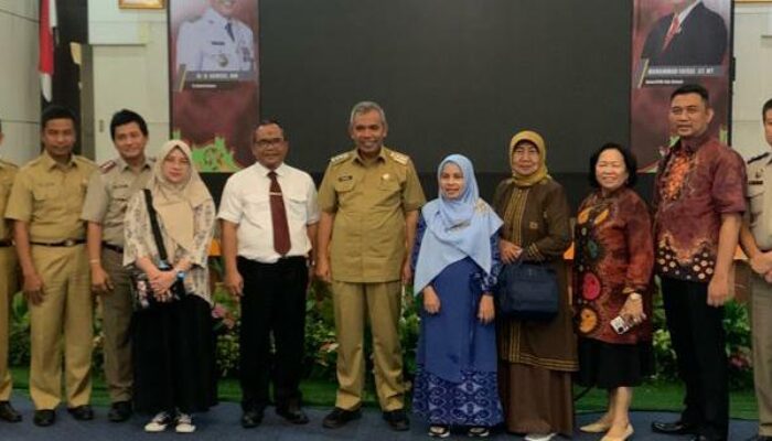 Tim Peneliti Tanah Ulayat USU Bertemu Bupati Kampar