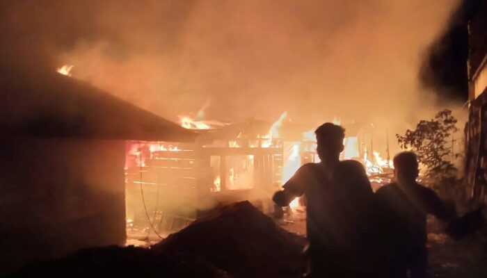 5 Rumah Warga Aceh Tamiang Terbakar