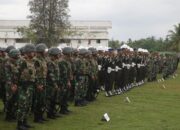 Ribuan Personel TNI-Polri Amankan Kunjungan Presiden Di Lhokseumawe