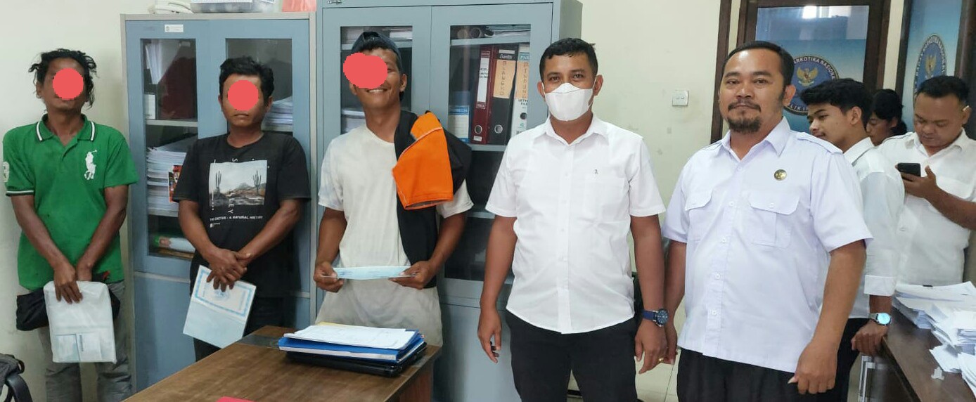 Tim Gabungan Polres P.Siantar Temukan 3 Pria Positif SS Dan Ganja