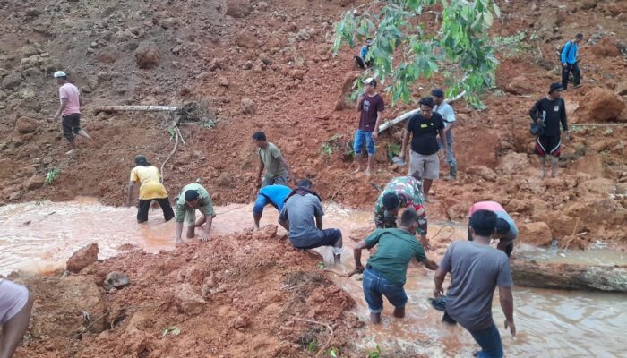 BPBD Cari Korban Tertimbun Longsor Tambang Emas Di Beutong