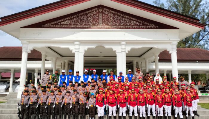 29 SMP/SMA Aceh Dan Sumut Ikuti Paskibra Action Rimba 3 Di SMAN 3 Langsa