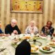 Teks: Suasana makan malam Dubes Rusia Lyudmila Vorobieva, pimpinan FT dan FG USU serta Perwakilan Kedubes Rusia di Medan Dr M Fauzi Nasution, Rabu (8/2).