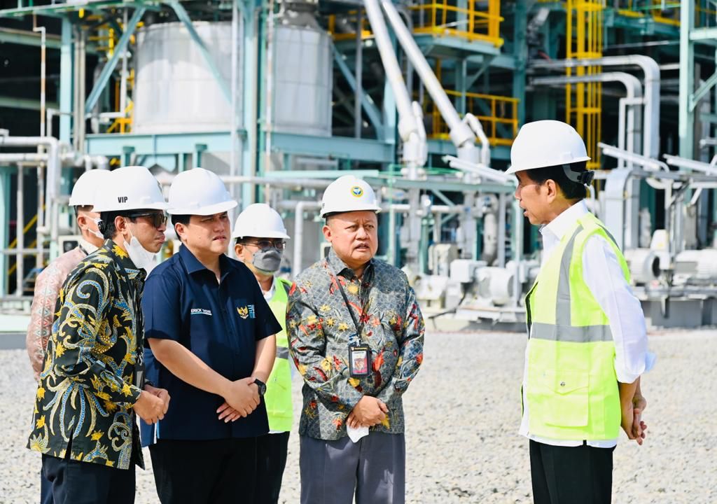 Operasionalisasi Pabrik Pupuk NPK PT PIM, Erick Thohir: Komitmen BUMN Perkuat Ketahanan Pangan
