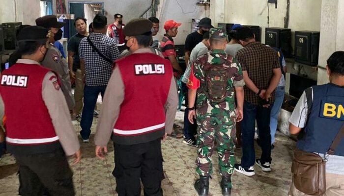 GKN, Tim Gabungan Polres P.Siantar Temukan 4 Pria Positif SS Dan Ganja