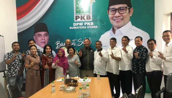 Para Pendeta Dan Sintua Tergabung Di FBUKI Datangi Kantor DPW PKB Sumut