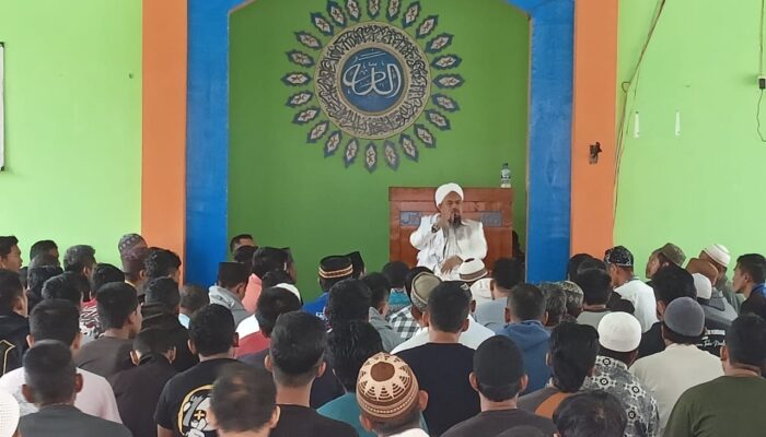 K.H Abdurahman Al Banjari Safari Dakwah Di Rutan Kelas IIB Humbahas