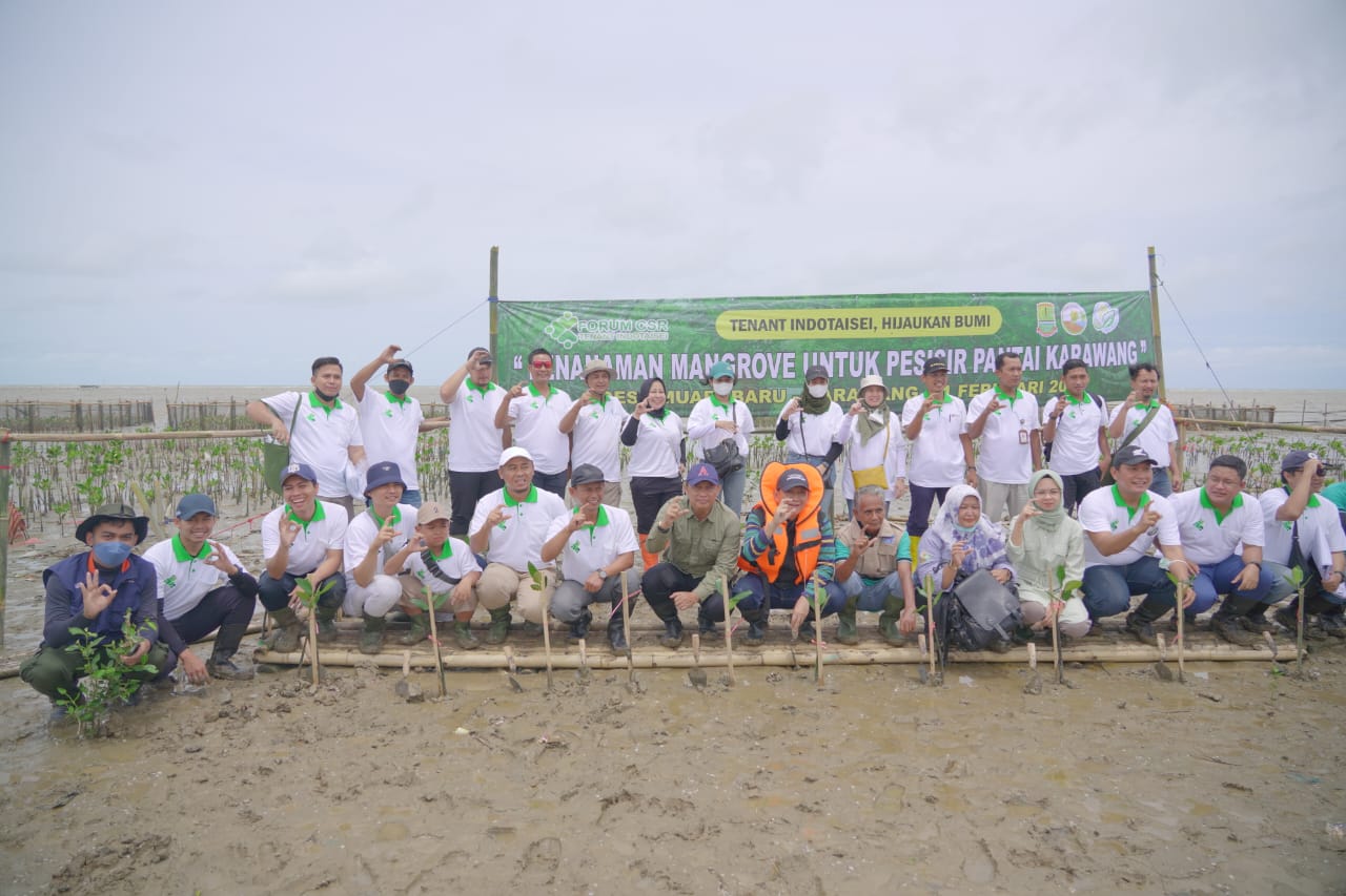 Peduli Lingkungan, Bio Farma Kolaborasi Dengan Forum CSR Tenant Indotaisei