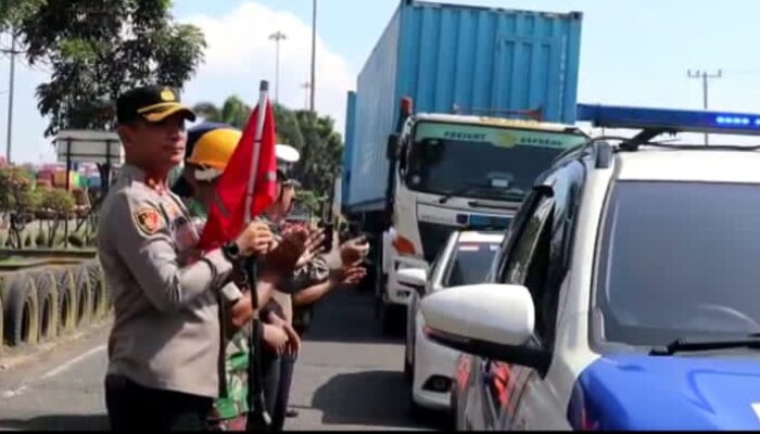 Kapolres Pelabuhan Belawan Lakukan Pengamanan Dan Pengawalan Logistik F1H2O