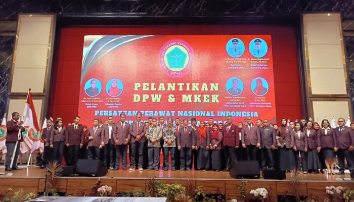 Pengurus PPNI Sumut Resmi Dilantik