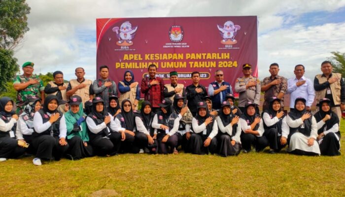 KPU Tapsel Apel Kesiapan Pantarlih, 1.067 Pantarlih Mulai Lakukan Coklit
