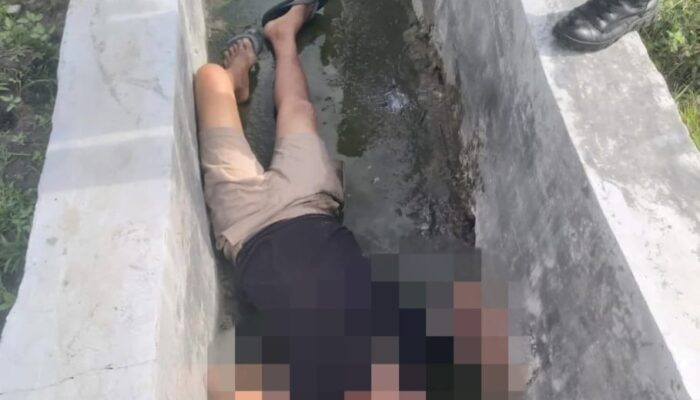 Diduga Tergelincir, Nelson Napitupulu Ditemukan Meninggal di Parit