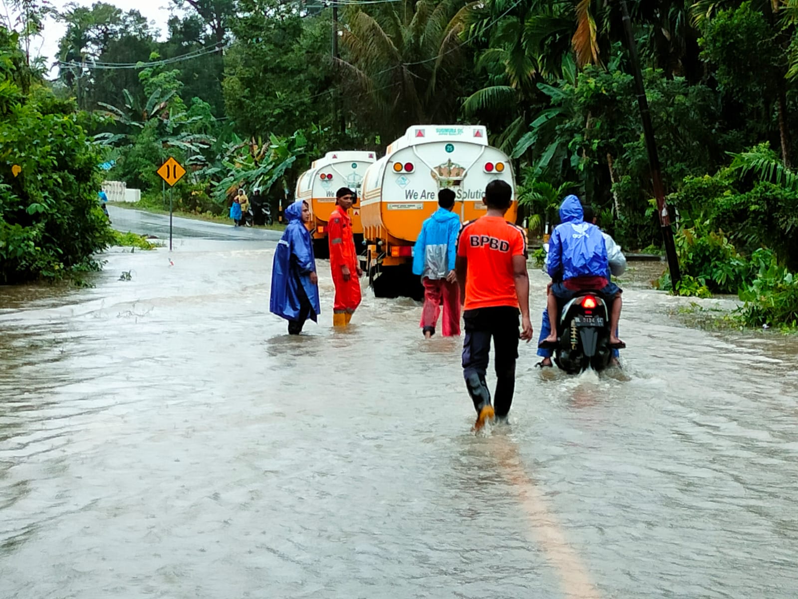 Banjir Mulai Rendam Sejumlah Pemukiman Di Simeulue
