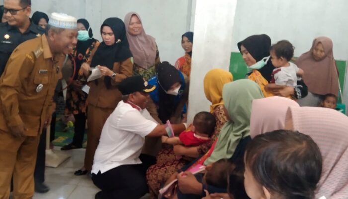Pemkab Palas Canangkan Sub PIN Polio, Antisipasi Kasus KLB Aceh