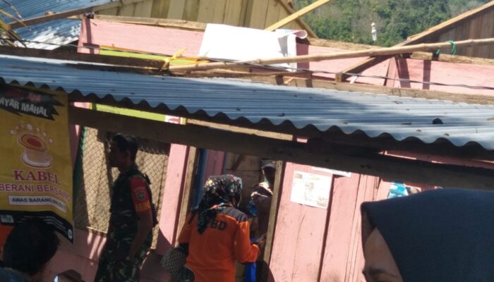 Empat Rumah Di Agara Rusak Diterjang Angin Puting Beliung