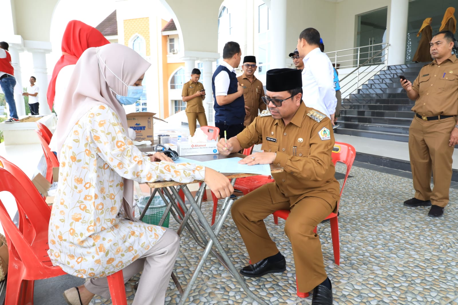 Pegawai Aceh Utara Donor Darah Reguler