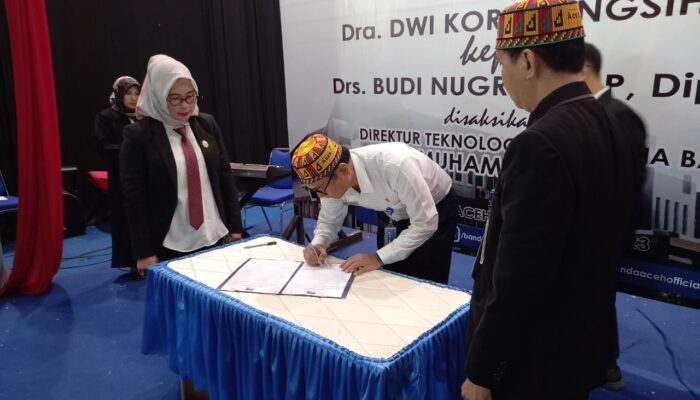 Jabatan Kepala RRI Banda Aceh Diserahterimakan, Tuanku Mahmud Jadi Nama Auditorium