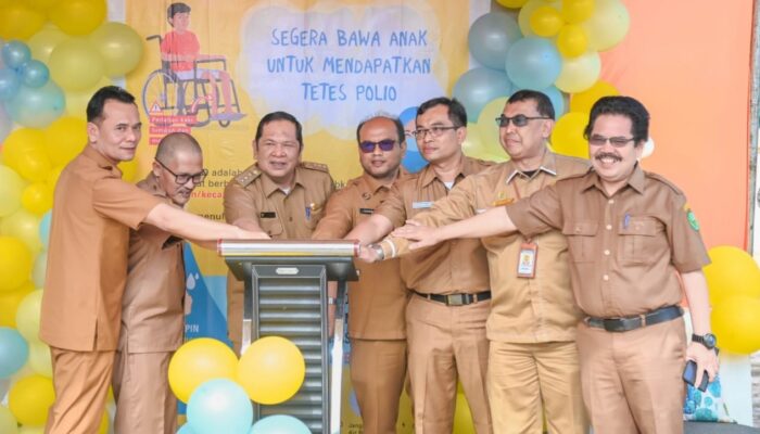 Dinkes Targetkan 19.936 Anak Sidempuan Imunisasi Polio