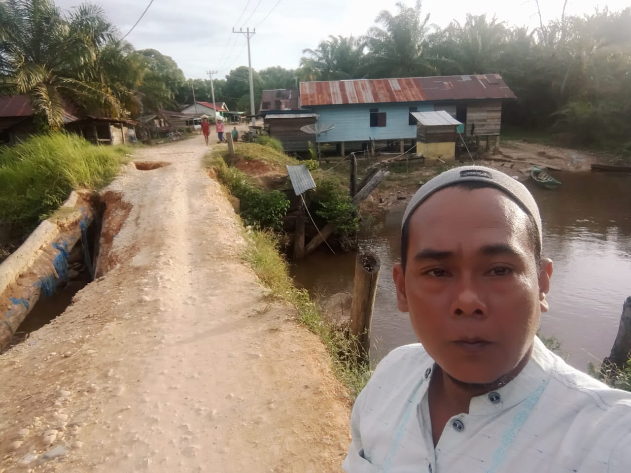 Jembatan Amblas, Petani Situban Makmur Kesulitan Angkut TBS