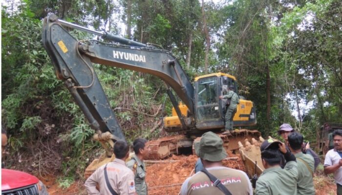 Gakkum KLHK Tetapkan 2 Tersangka Pelaku PETI