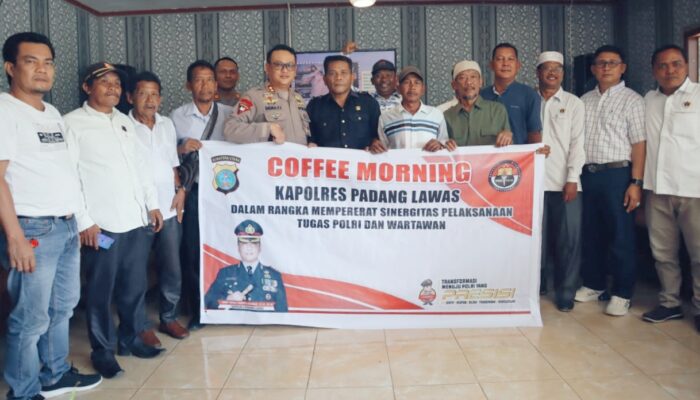 Kapolres Padanglawas Minta Kerjasama Insan Pers Dukung Kerja Polisi