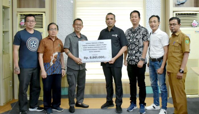 Paguyuban Masyarakat Tionghoa Sabang Galang Dana Korban Gempa Turki