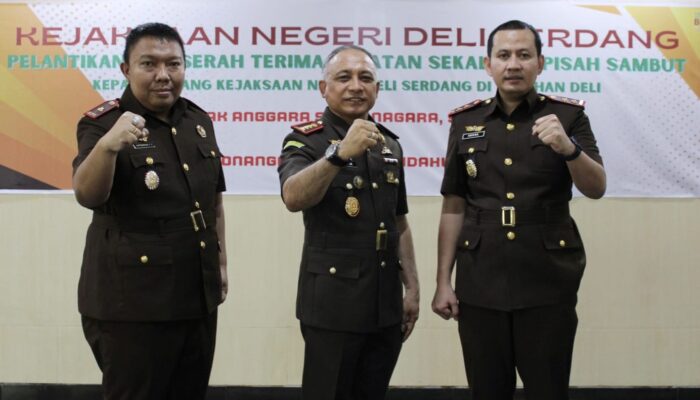 Lantik Kacabjari Labuhan Deli, Kajari: Insan Adhyaksa Dituntut Loyal Kepada Institusi