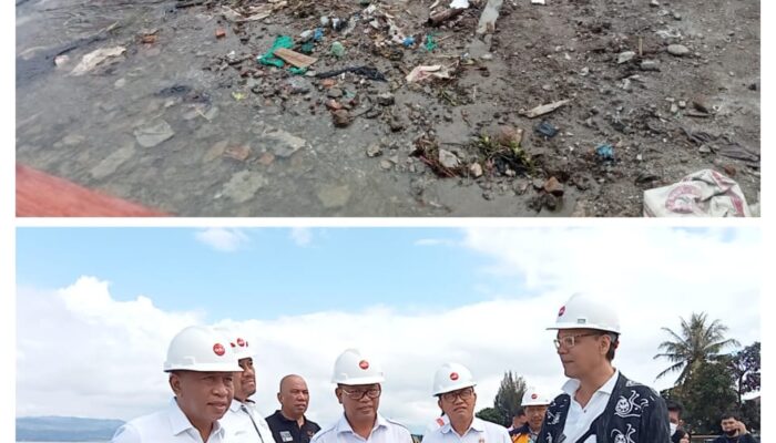 Menpora Ingatkan Bupati Toba Bersihkan Sampah Di Danau Toba