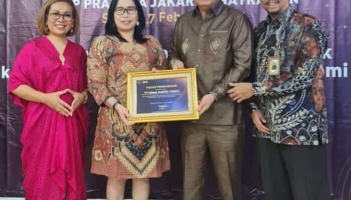 Ketiga Kalinya, Hendrik Sitompul Pembayar Pajak Terbesar Di KPP Pratama Jakarta Matraman