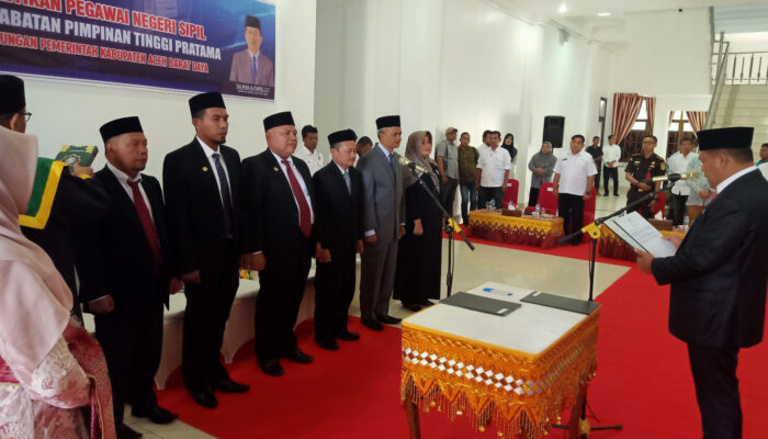 Pj Bupati Abdya: Perlu Pejabat Yang Loyal