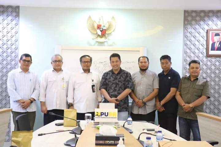 Pj. Bupati Bener Meriah Temui Kemen PUPR RI Usul Jalan KKA Jadi Jalan Nasional