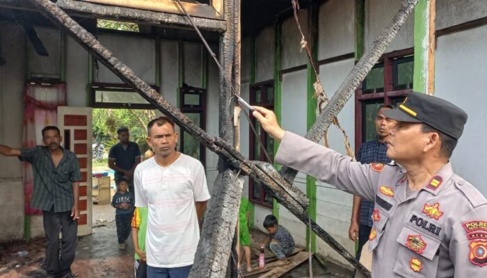 Rumah Warga Ludes Terbakar
