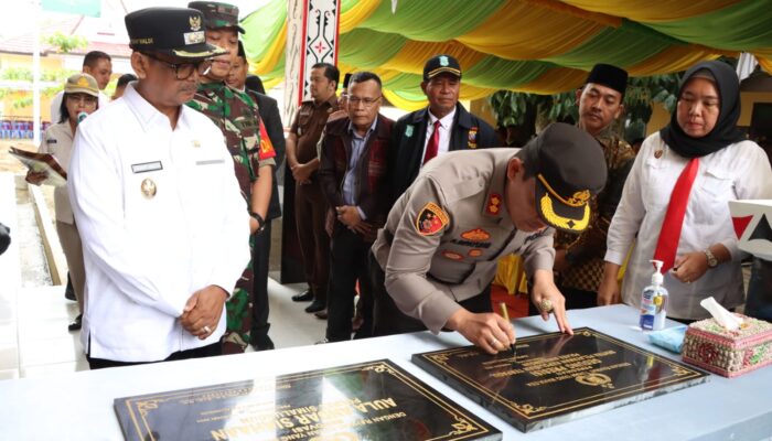 Kapolres Simalungun Resmikan Gedung Presisi SPKT