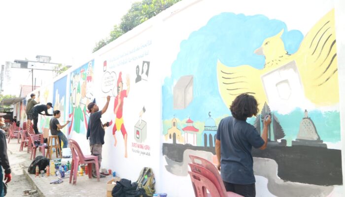 Lomba Mural Edukasi Pemilu 2024