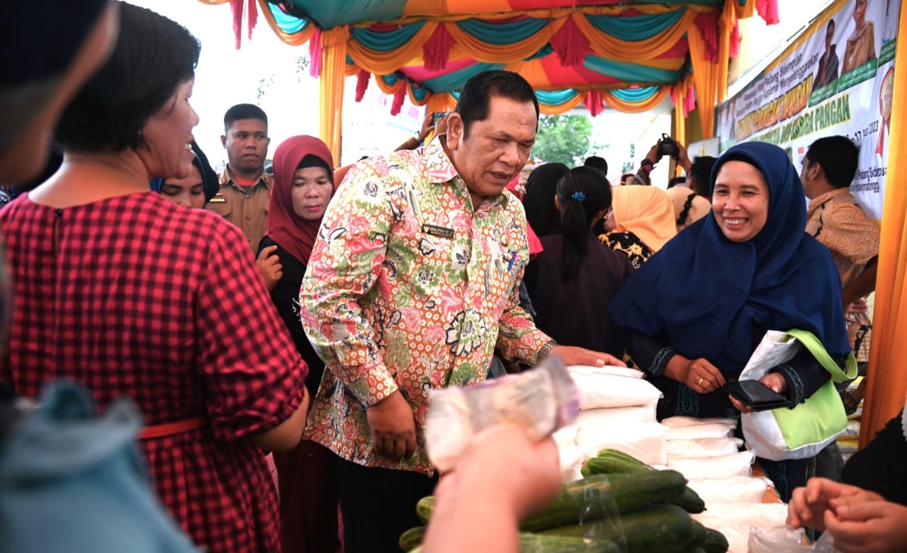 Tekan Laju Inflasi, Pemko Sidempuan Gelar Pasar Murah