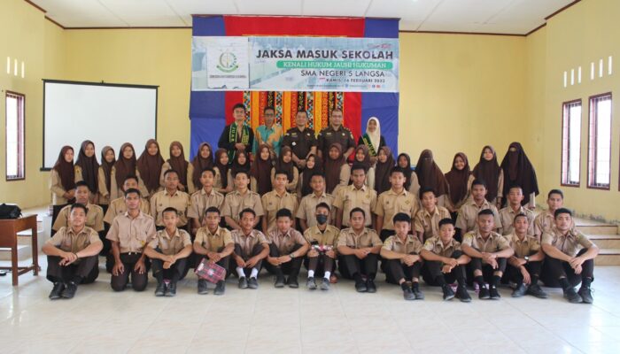 Tim JMS Kejari Langsa: Kenali Hukum Jauhi Hukuman