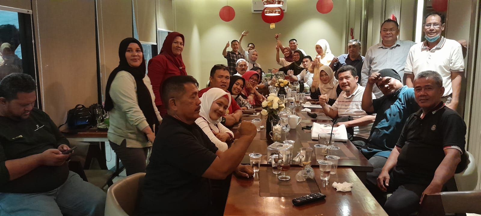 Acara Pelantikan Sukses, Ketum DPP IKA SMP Negeri 12/14 Apresiasi Panitia