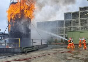 Bulan K3, PLN UIP Sumbagut Kirim Tim Ikuti Fire Drill Competetion di Semarang