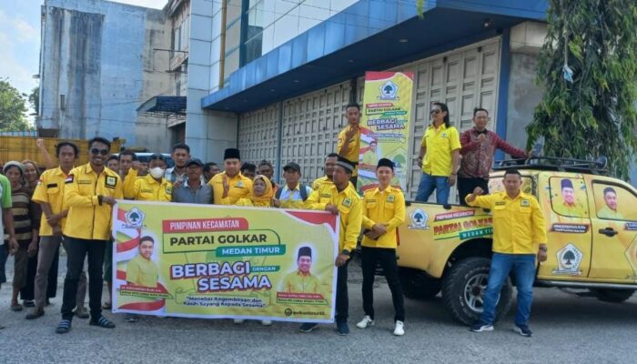 PK Golkar Medan Timur Laksanakan Konsolidasi Kelurahan Melalui Program Berkah Jumat