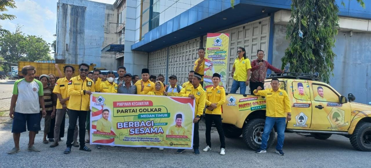 PK Golkar Medan Timur Laksanakan Konsolidasi Kelurahan Melalui Program Berkah Jumat