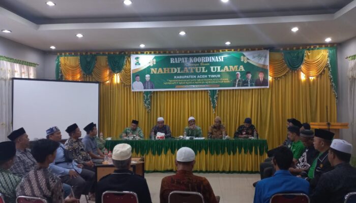 NU Segera Kukuhkan Banom Dan MWC Se-Aceh Timur