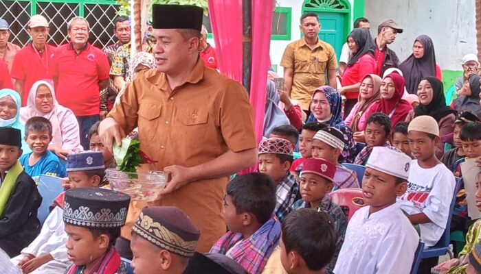 Zahir Apresiasi Sunat Massal PAC PDI P Tanjungtiram 